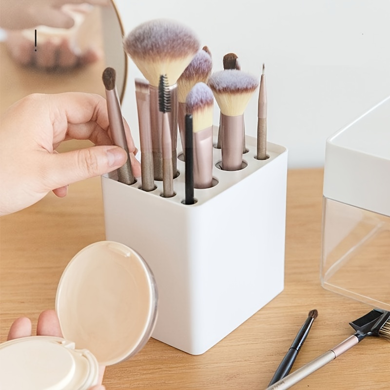 Makeup Brush Holder Travel Brush Box Bag Cup Storage Dustproof