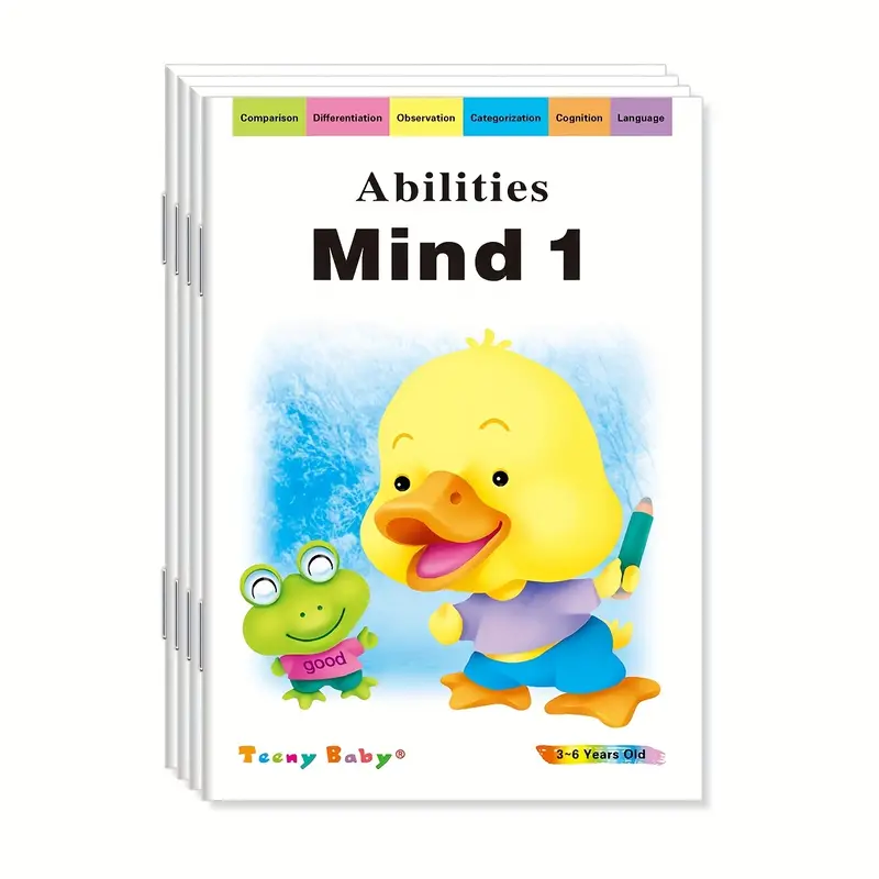 4 Libri Sviluppo 'intelligenza Bambini Libro Migliorare - Temu Switzerland