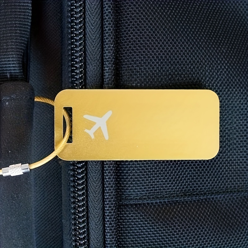 Bright Fluorescent Acrylic Luggage Tags Customized Square - Temu