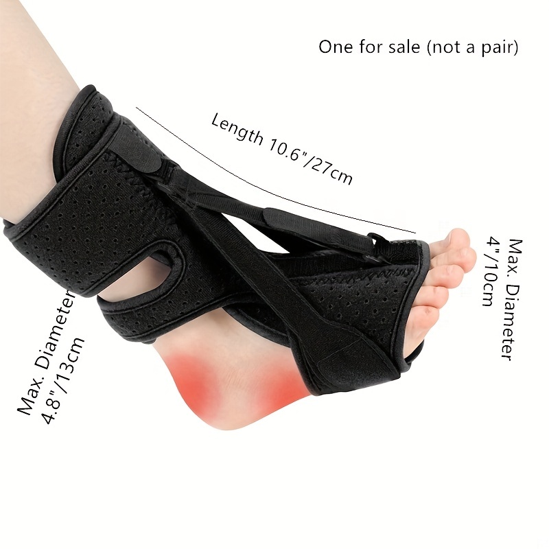 Plantar Fasciitis Night Splint Foot Brace with Comfortable Foam