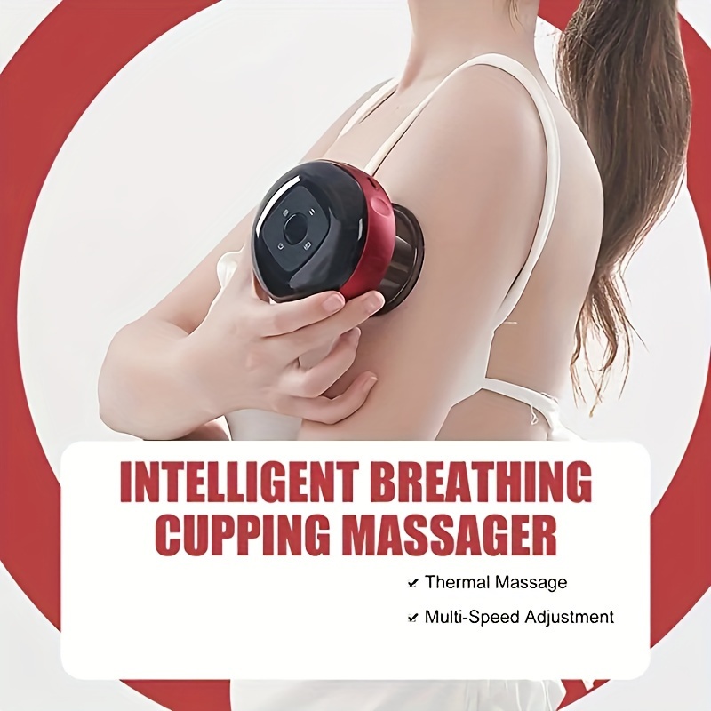 Intelligent Vacuum Cupping Massage Device Electric Heating - Temu