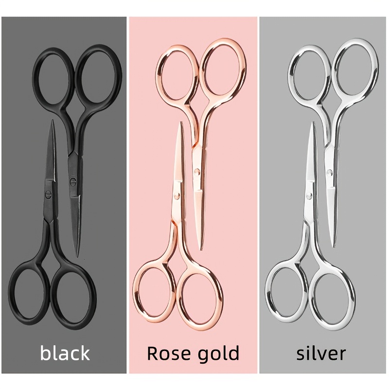 Beauty Scissors - Stainless Steel - Rose Gold - Lotus Lashes