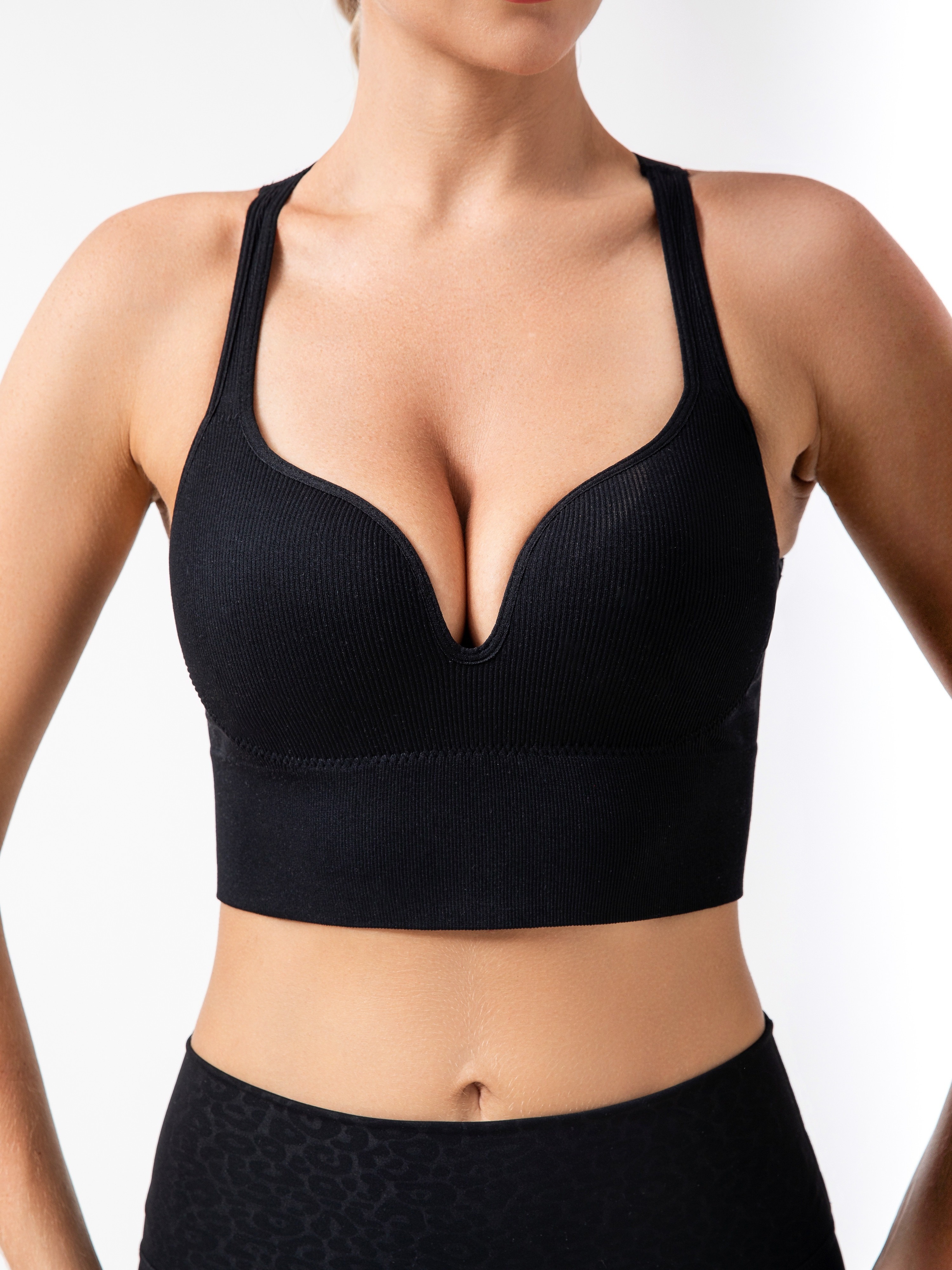 Athletic Works Sports Bra Non-Wired High Impact Racerback Removable Pa –  Worsley_wear