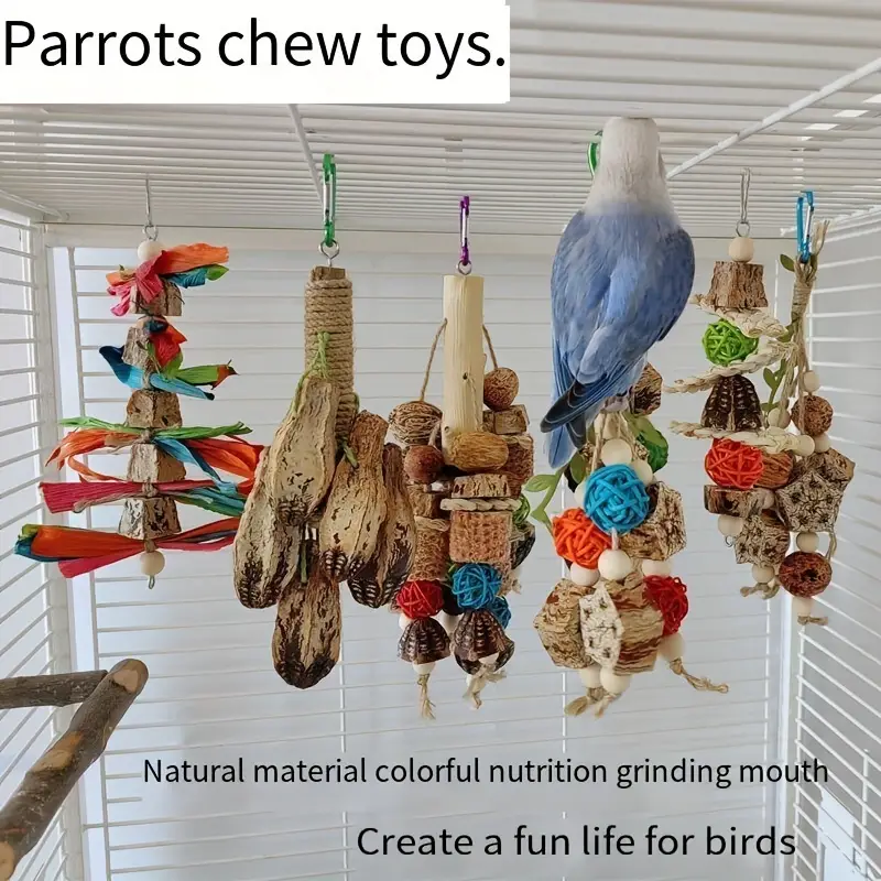 Bird Toys Peony Budgerigar Bite