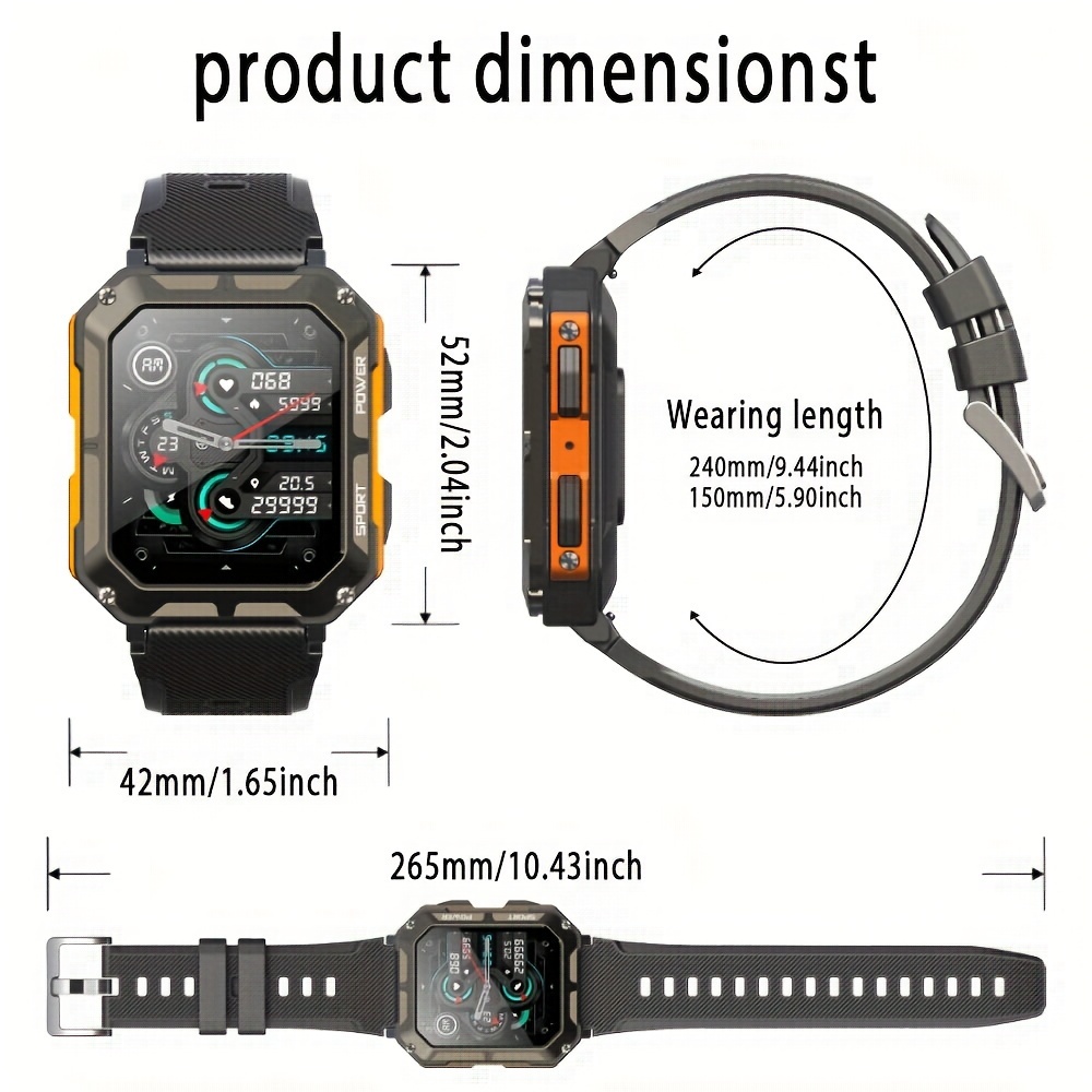 Smartwatch resistente al discount agua y golpes