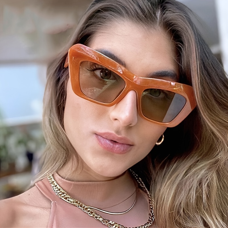 Modern Cat-Eye Sunglasses