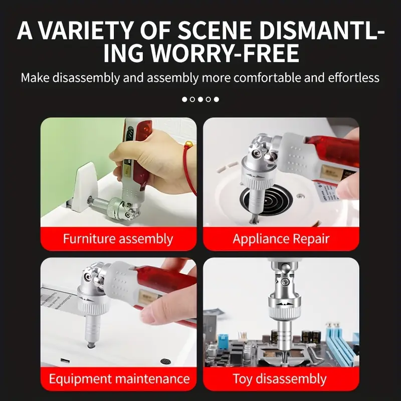 15in 1 portable precision ratchet screwdriver set with magnetic bit multifunctional repair tool combination tool birthday gifts christmas gifts Product details 8