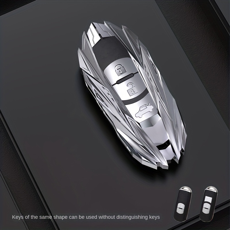 Premium Zinc Alloy Car Key Shell Perfect Fit For 3 5 6 - Temu New Zealand