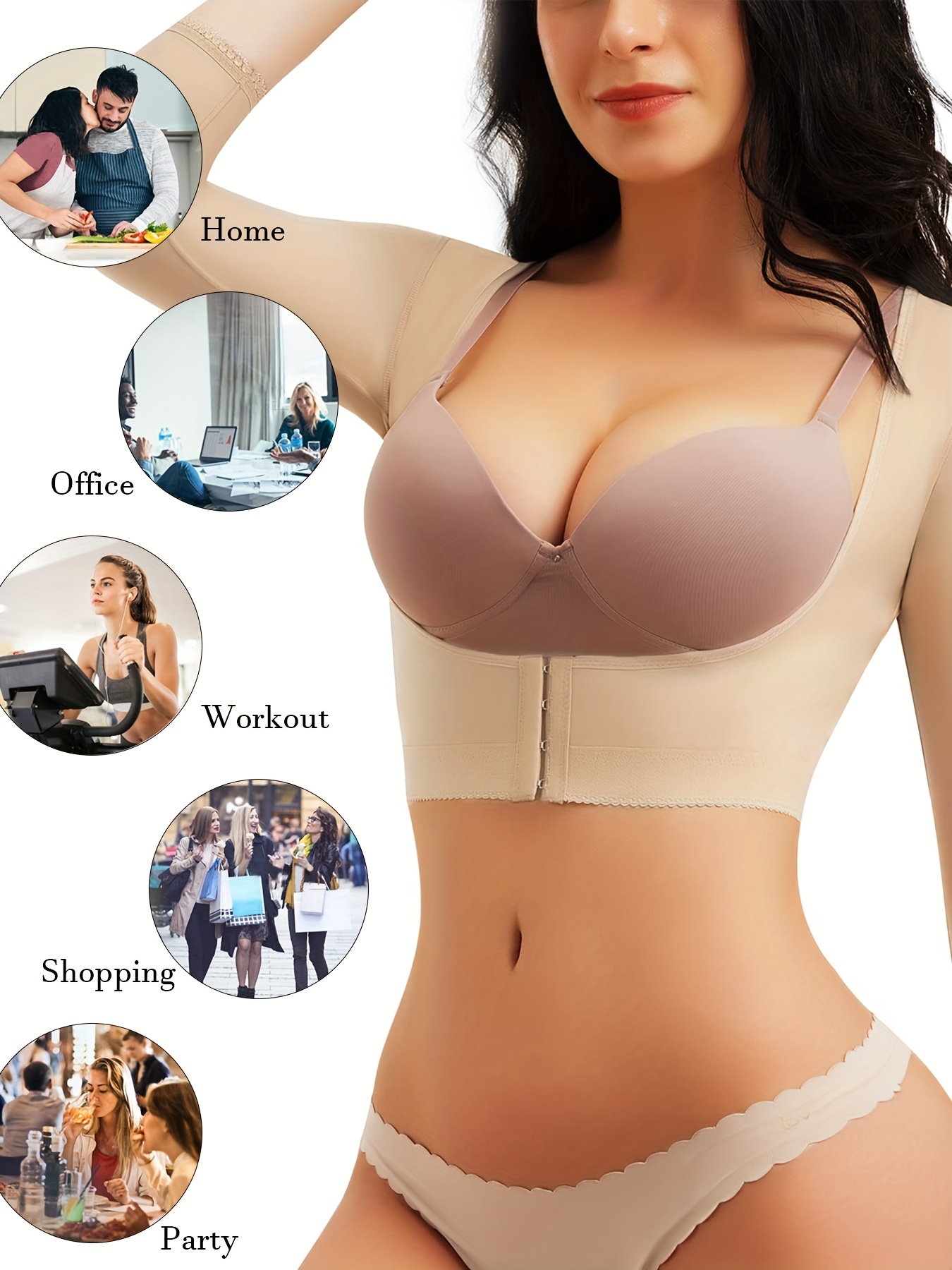 Women Upper Body, Breast & Arm Shaper