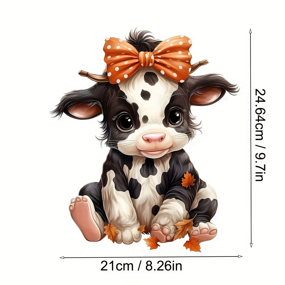 Happy Cowkids Bucket Hat - Cute Cow Cartoon Cap For Boys & Girls 1-5 Years