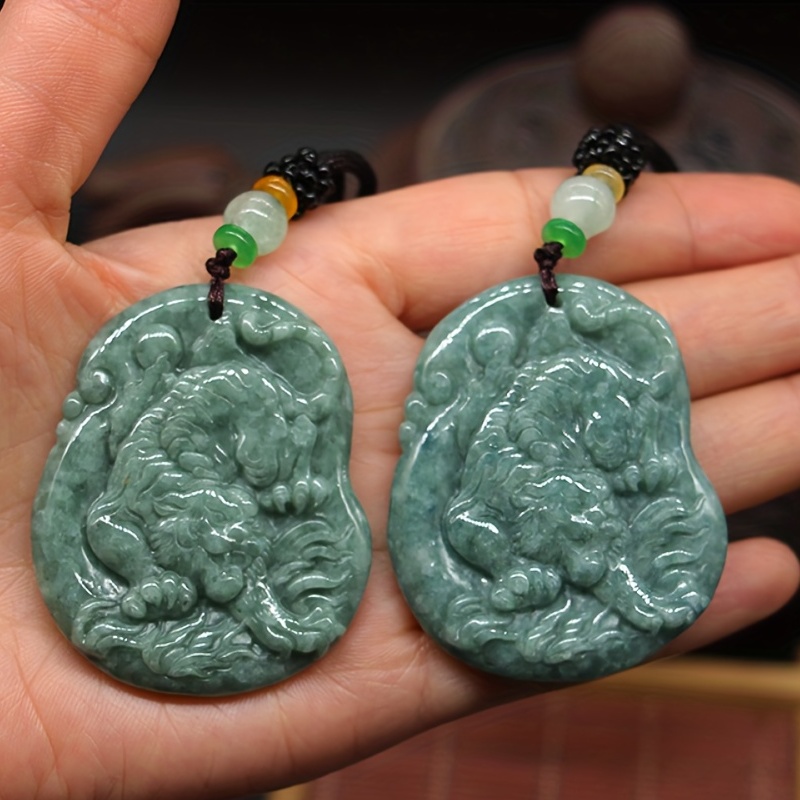 Jade deals tiger pendant