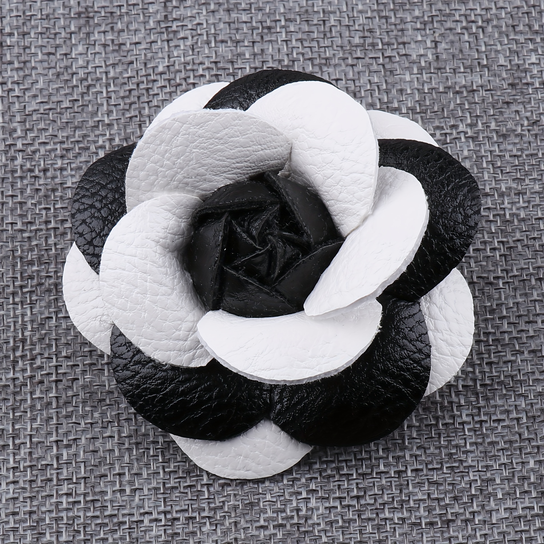 Handmade Pu Leather Camellia Flower Boutonniere Pin For Men And Women -  Elegant Suit Decoration And Gift Idea - Temu Japan