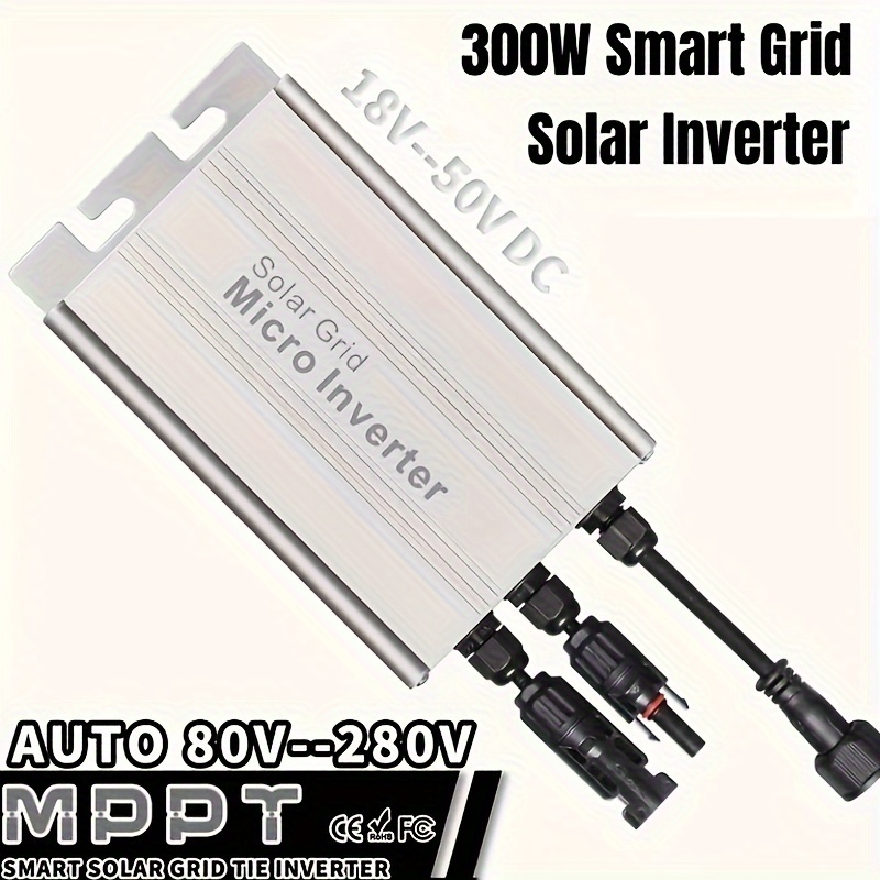 1300W MPPT Grid Tie Inverter DC18V/24V to AC110V/220V Pure Sine