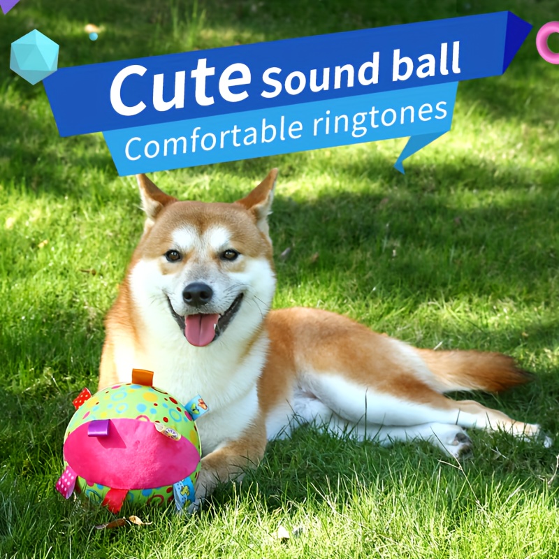 Interactive Dog Ball Toy for Training - Squeaky, Comfortable, and