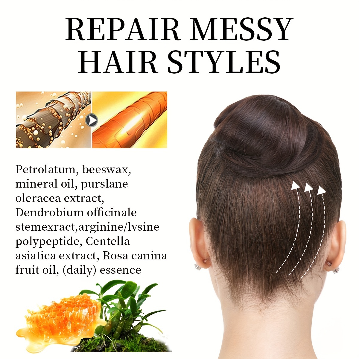 Broken Hair Finishing Cream, Long Lasting, Hair Wax Stick For Taming Hair  And Frizz Control