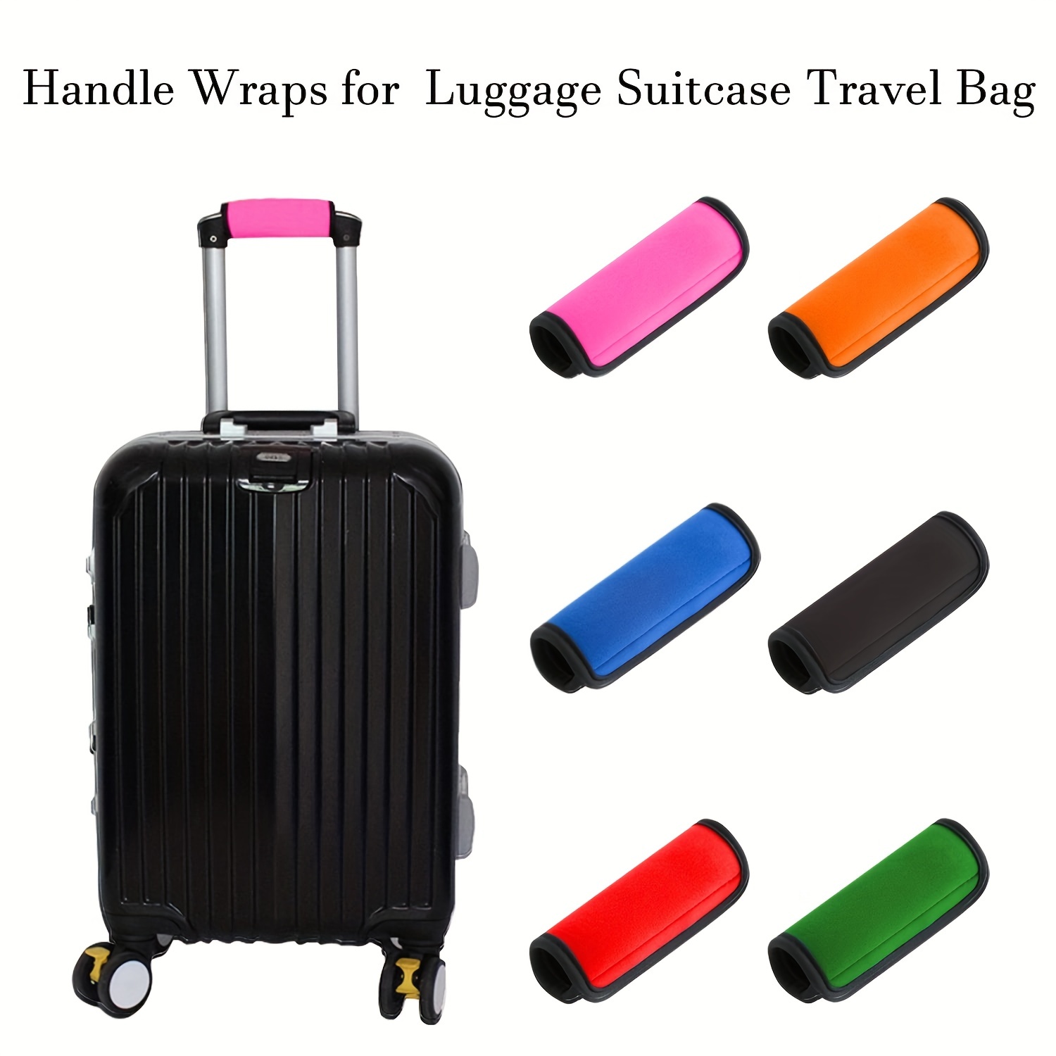 Comfort Grip Neoprene Foam Luggage / Seatbelt Cover - Large