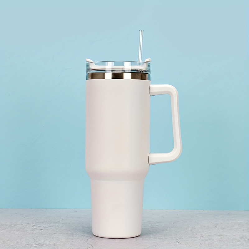 Simple Modern Tumbler With Handle And Straw Lid Insulated - Temu