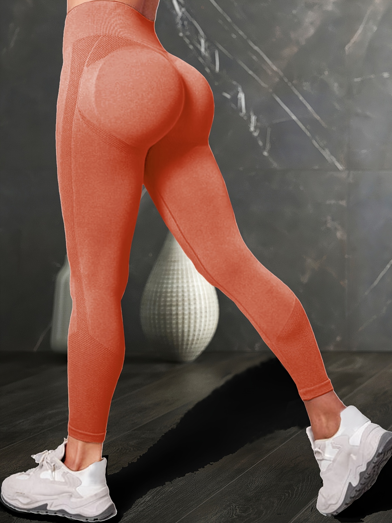 Seamless Yoga Suit Skintight Butt Lift Yoga Leggings Fitness