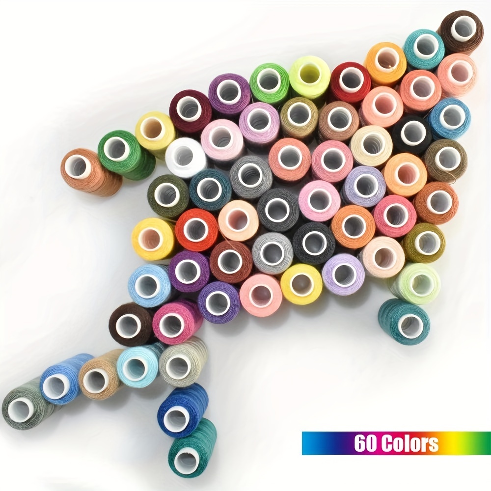 Sewing Thread Colors Sewing Industrial Machine And Hand - Temu