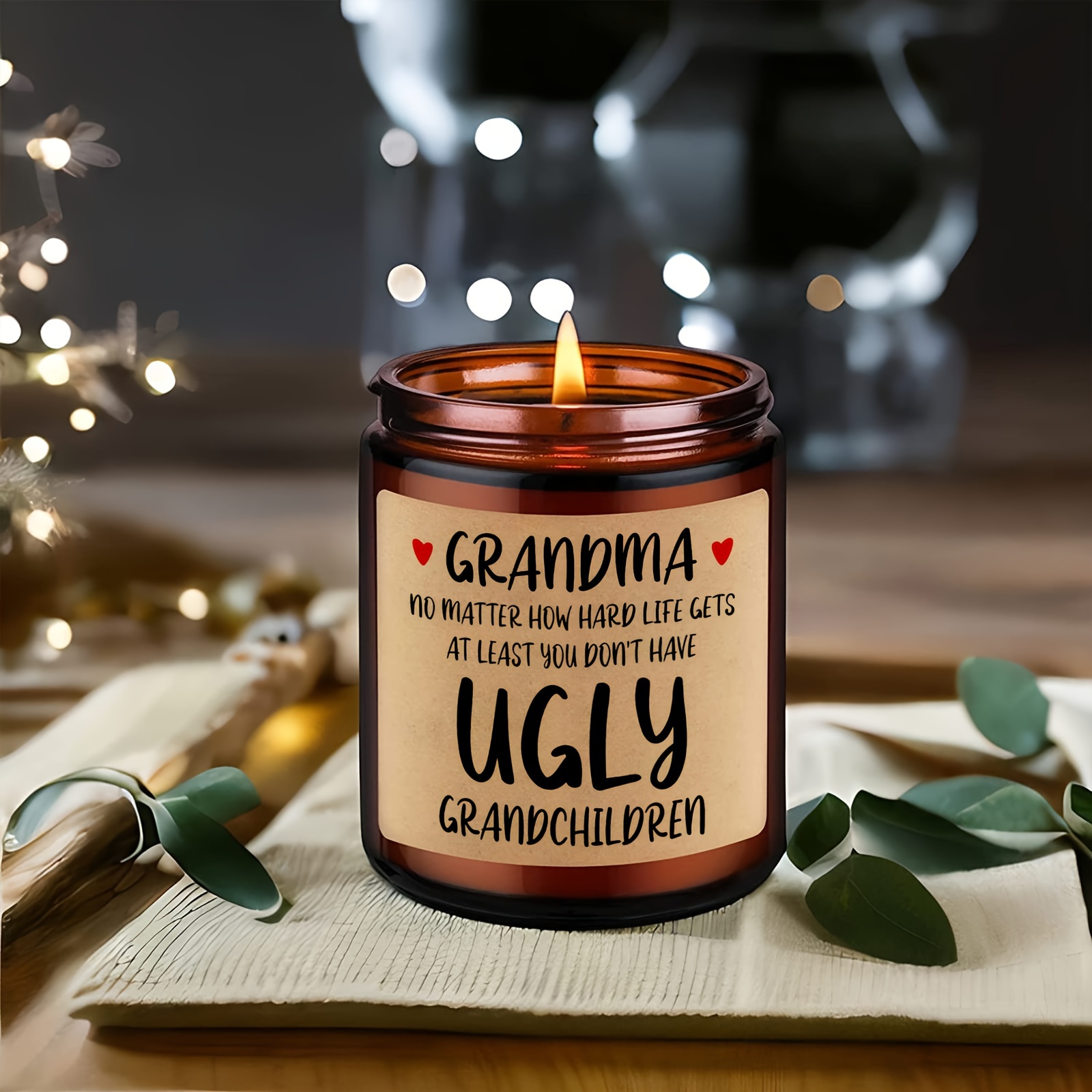 Jar Candles,grandma Gifts, Grandma Birthday Gifts, Gifts For Grandma-  Handmade Lavender Natural Soy Wax Candle - Grandmother Gifts, Birthday Gifts  For Grandma From Grandchildren - Temu