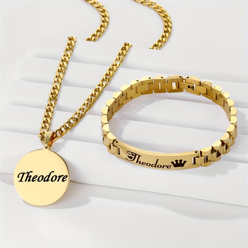 Pulsera personalizada letras cuadradas