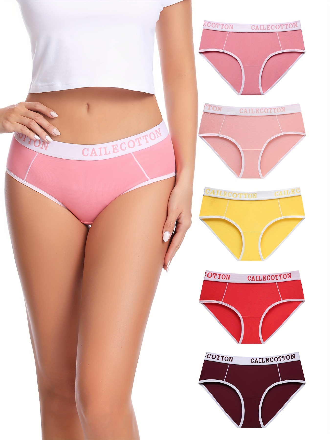 Letter Tape Sports Briefs Comfy Breathable Stretchy - Temu
