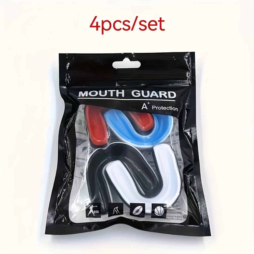 12 Uds. Protector bucal de silicona para apretar los dientes durante la  noche, herramienta Dental para dormir, wtake