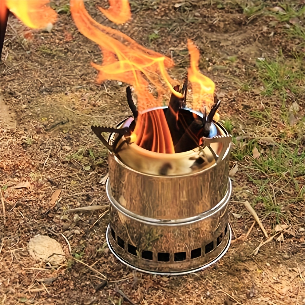 Mini Stove Camping Firewood, Wood Burning Stove Camping