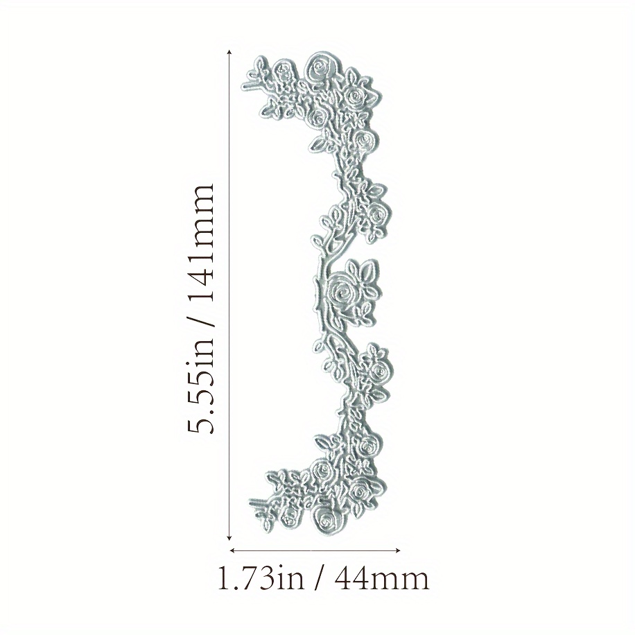 Fustelle in metallo a forma di foglia, stencil per scrapbooking, album di ritagli, biglietti di carta, decorazioni in rilievo, fustelle in metallo per scrapbooking