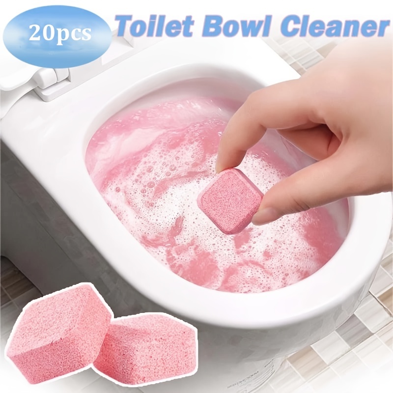 10pcs Toilet Bowl Cleaner Pink Cleaning Effervescent Tablet Fast Remover  Urine Stain Deodorant Sterilize Toilet Cleaning Tools - AliExpress