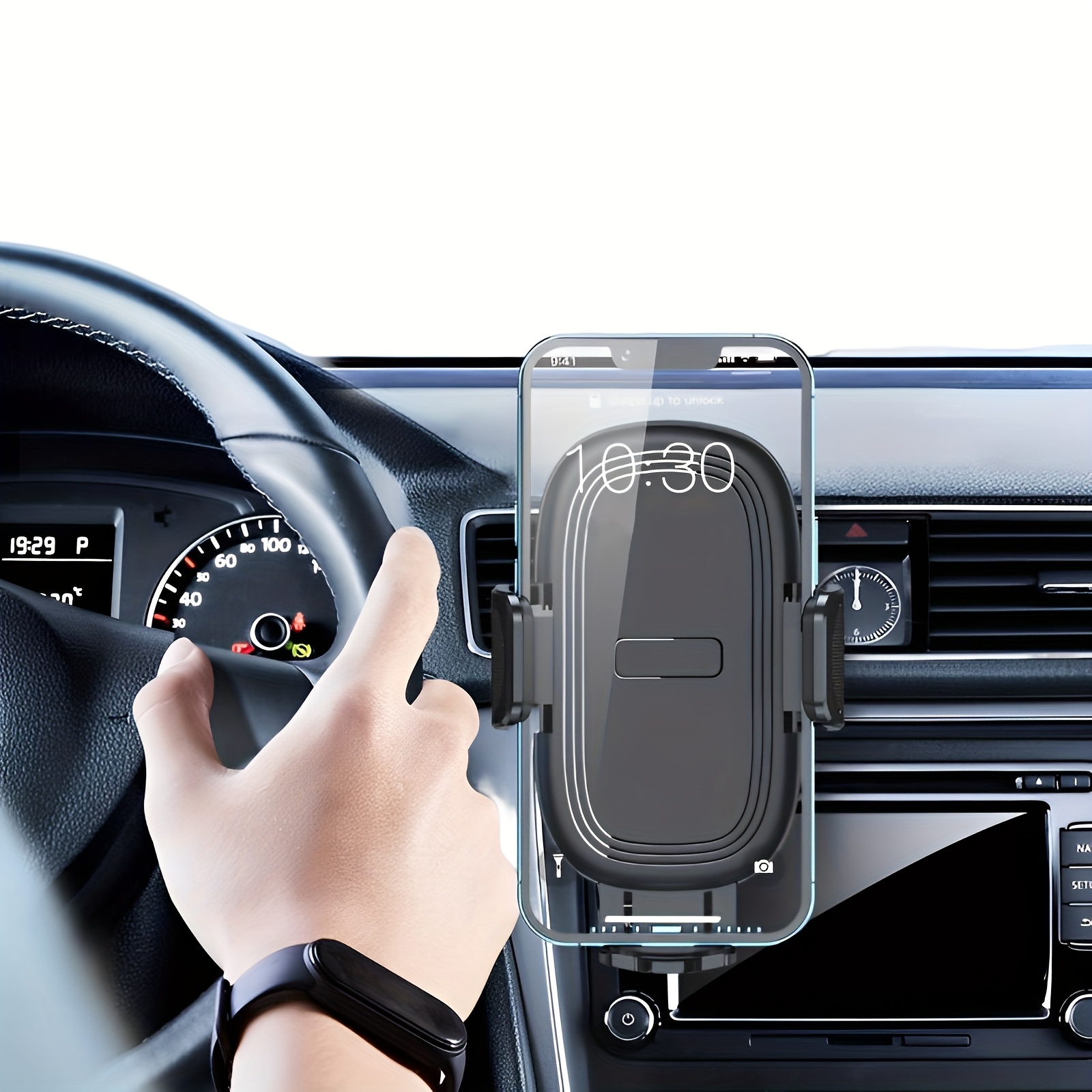 Big Phones & Thick Cases? No Problem! Car Air Vent Phone Mount - The  Ultimate Hands-free Cell Phone Holder! - Temu