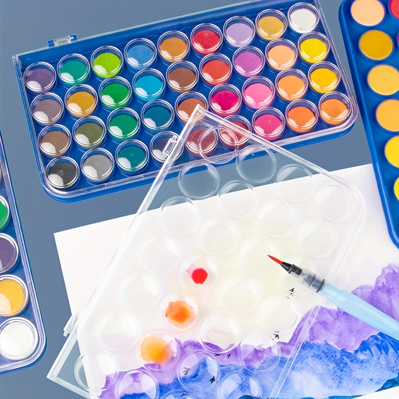 Premium Non-Toxic Watercolor Paint Set for Kids and Adults - Vibrant Water