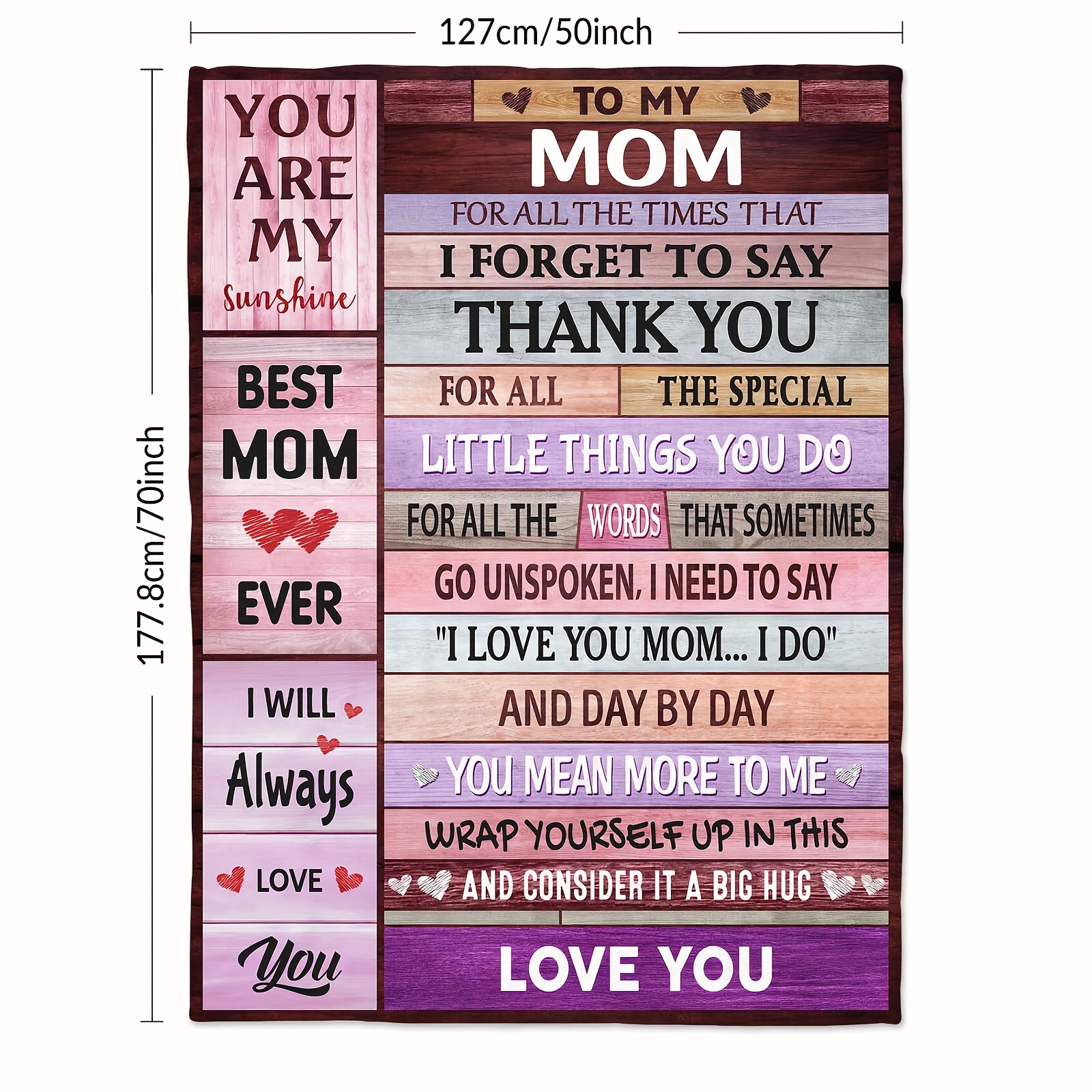  Gifts for Mom Birthday Gifts for Mom from Son to My Mom Blanket  Christmas Valentines Day Mothers Day Present Ideas for Mom I Love You Best  Mom Ever Gift Super Soft