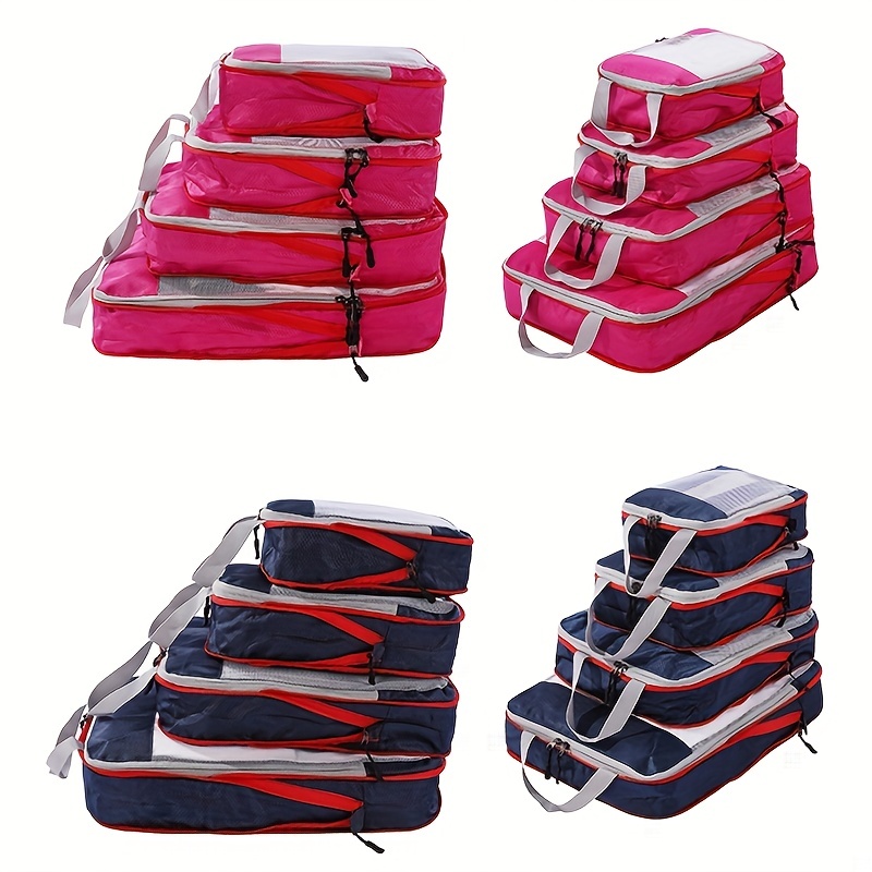 Travel Compression Zipper Bag Lightweight Clothes Organizer