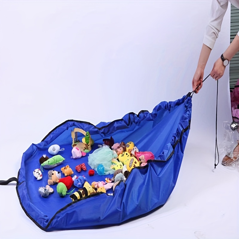 Tapis de jeu de sac de rangement de jouet d'enfants portatifs pour