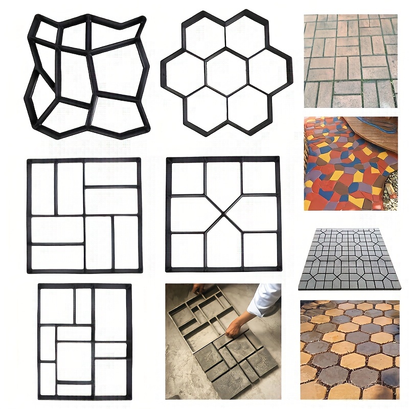 Diy Turtle Paving Molds Stepping Stone Molds Concrete Cement - Temu
