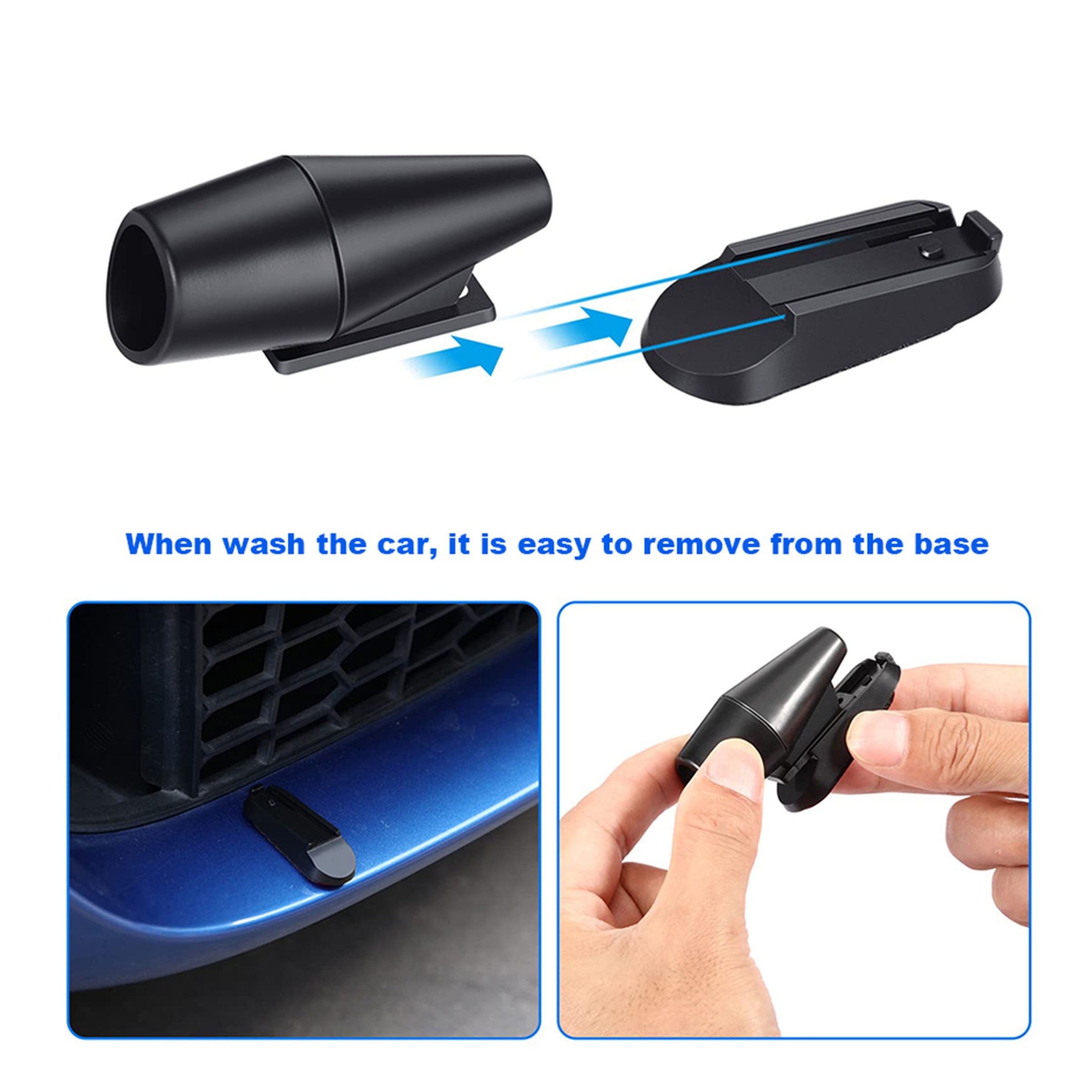 6pcs Deer Whistle Car Necessities Auto Deer Whistles Deer Horn for Car Deer  Horns for Vehicles Sports Whistle Deer Repellent Devices for Car Deer  Whistles for Vehicles Car Parts 
