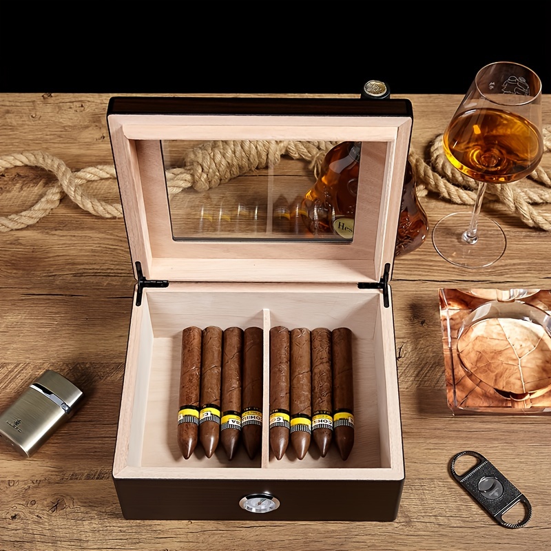 Humidor De Cigarros Kkylin De 1 Pieza Humidificador De - Temu