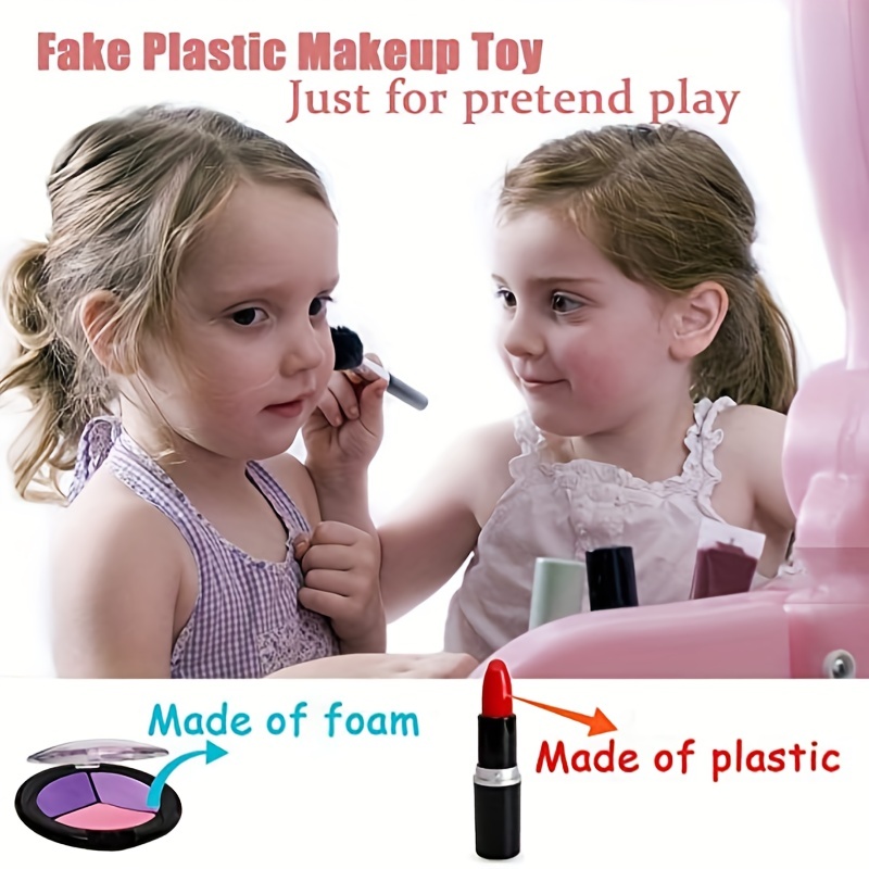 1Set Toys Makeup Set Dress Up & Pretend Play Gifts for 5 Year Old