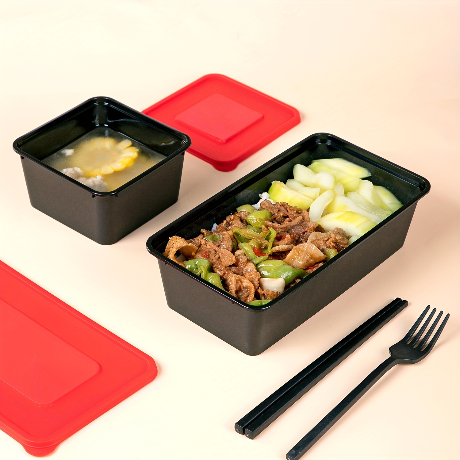 Disposable Packaging Boxes Tiger Pattern Takeaway Lunch Box - Temu