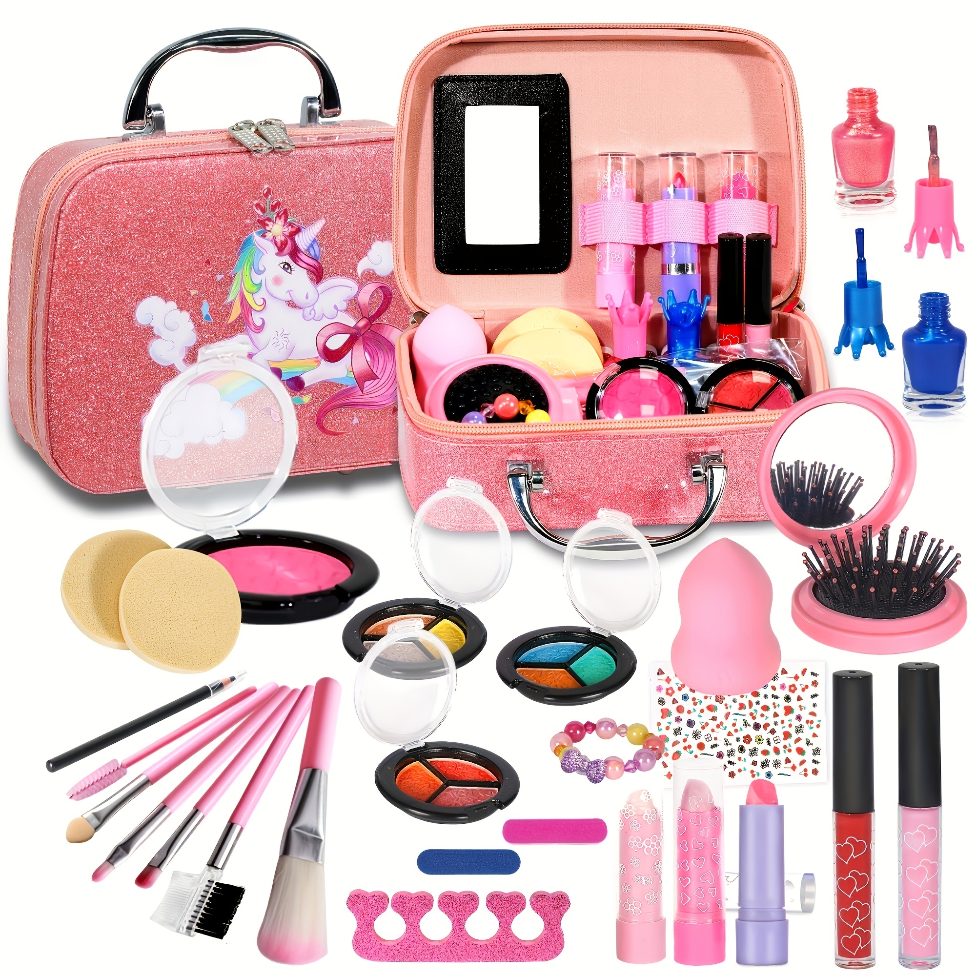 Unicorns Makeup Toys for Unicorn Gifts for Girls 