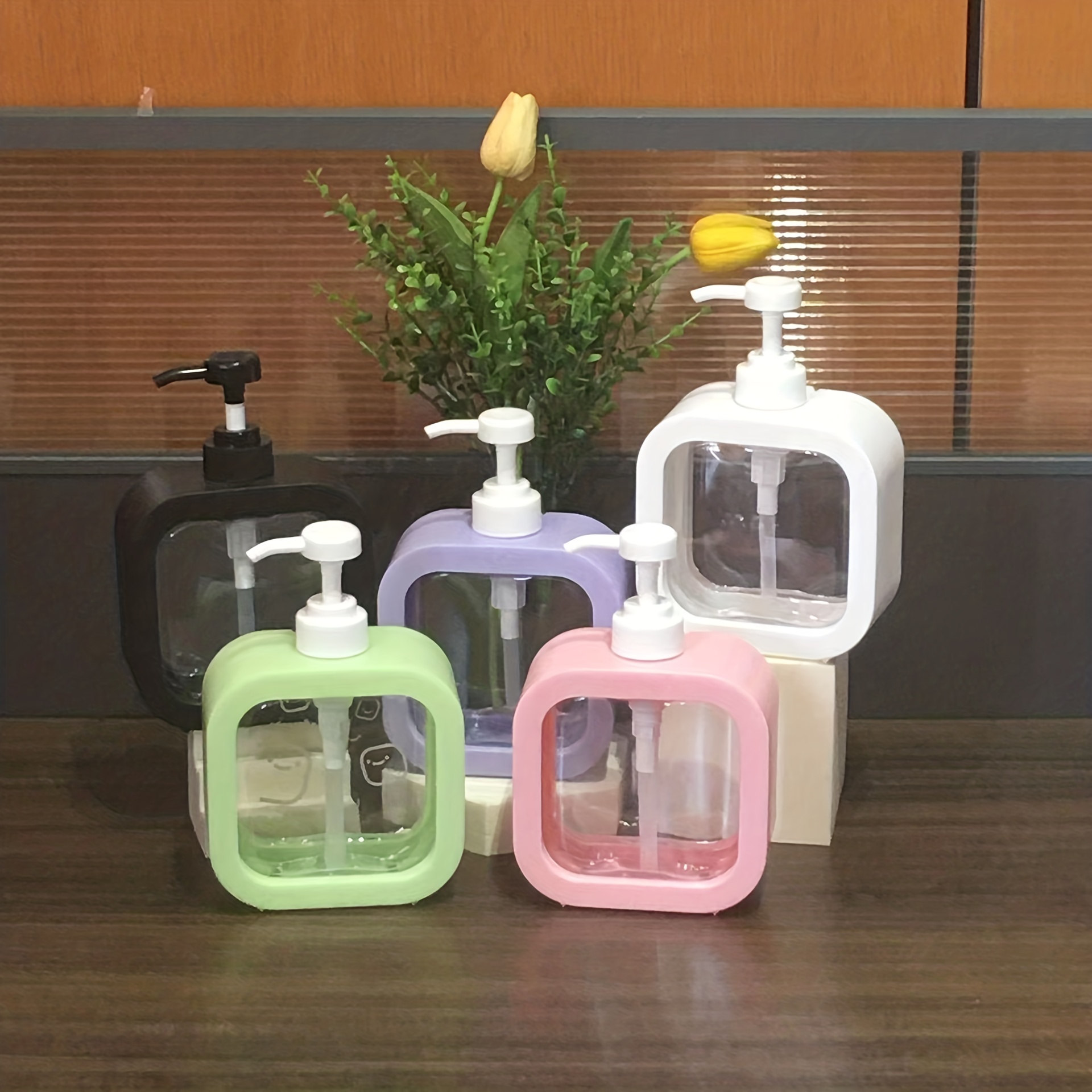10PC Dispenser Soap Foam Foaming Pump Bottle 1.7oz 50ml Clear Plastic  Travel New