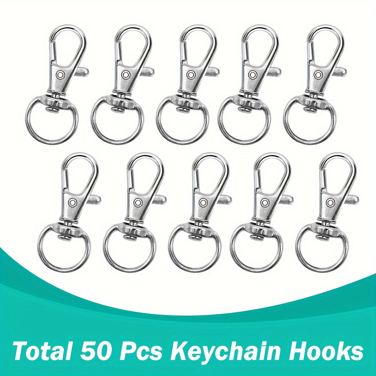 Gradient Color Swivel Lanyard Snap Hook With Key Rings - Temu