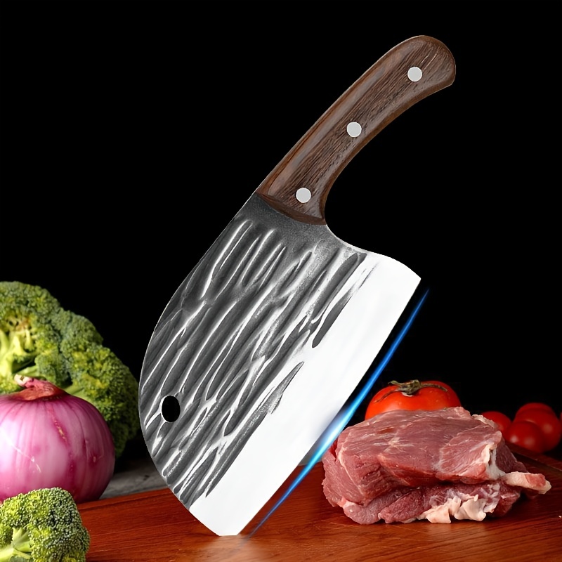 Tiktok Fish Head Knife Hotel Kitchen Household Stainless Steel Forged  Kitchen Knife Sharp Chopping Bone Chopping Knives Knifes