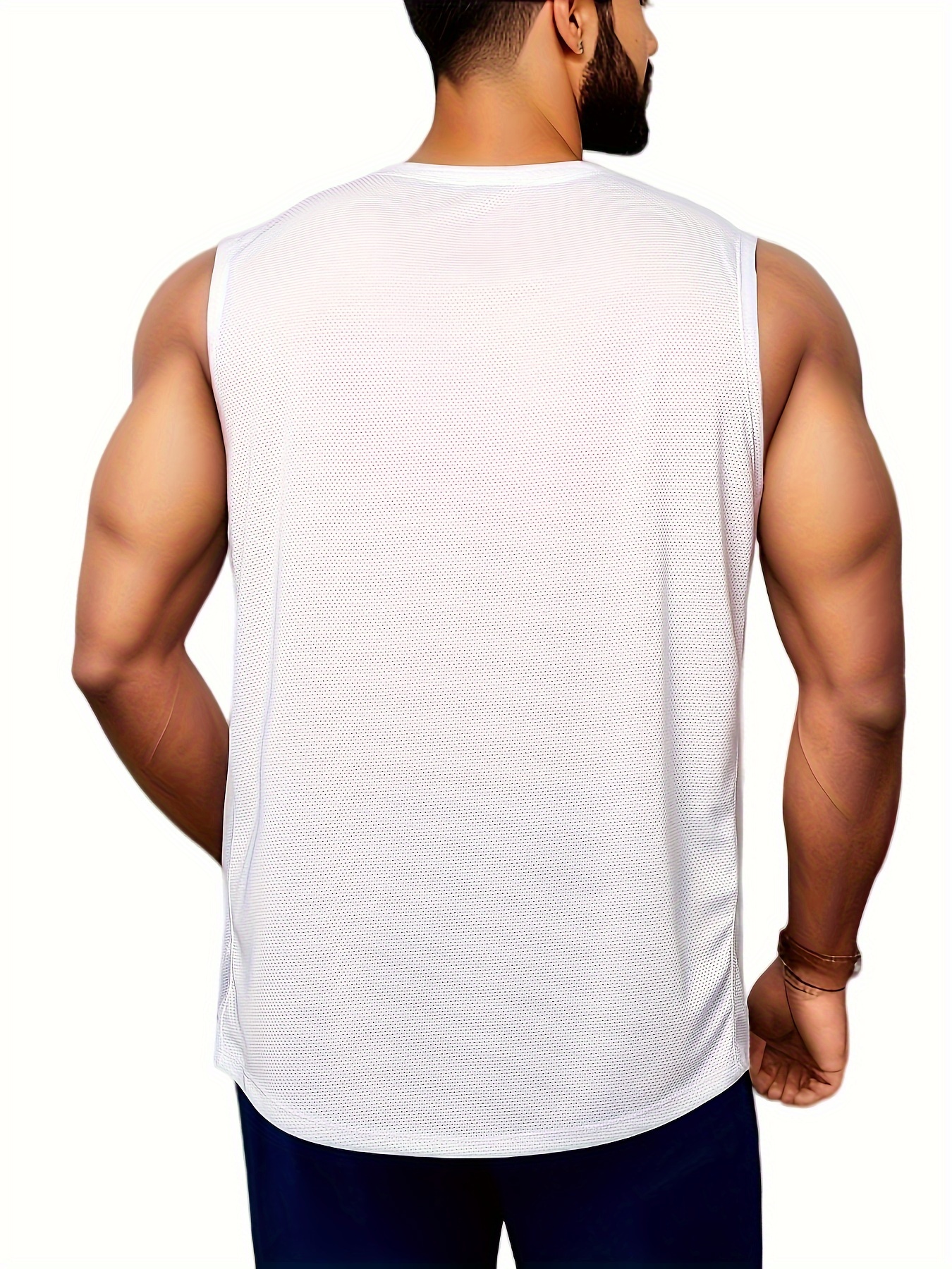 High Quality Soft Cotton Breathable Tank Top Men Running Gym Vest Screen  Print Sleeveless Summer Vest for Male - China Gym Tank Top Men and Plus  Size Men's Tank Tops price