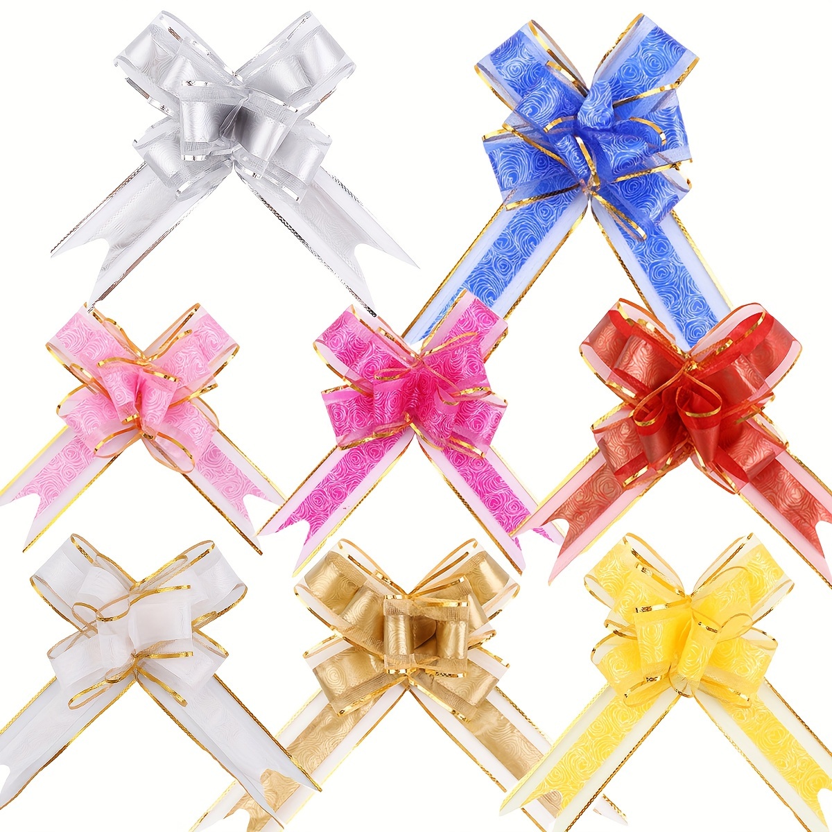 Pull Bows For Gift Wrapping Gift Bow For Presents Package - Temu