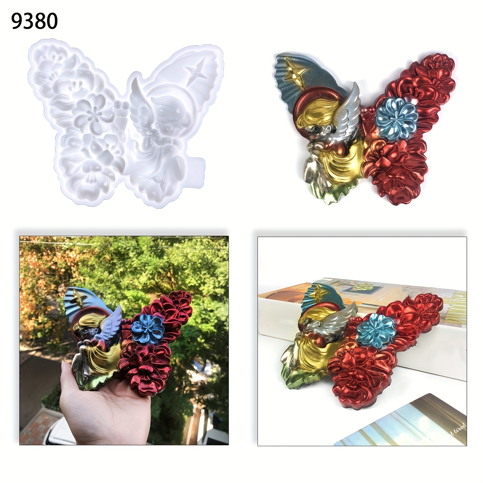 Butterfly Car Aromatherapy Silicone Mold Resin Molds - Temu