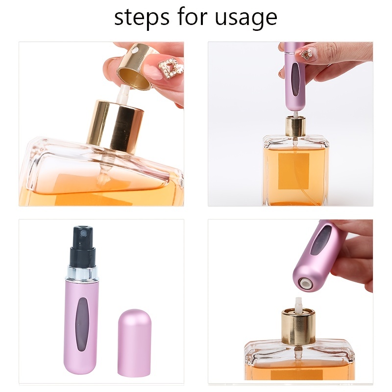 Mini Vaporisateur Rechargeable 5ML Bouteille Vide de Parfum