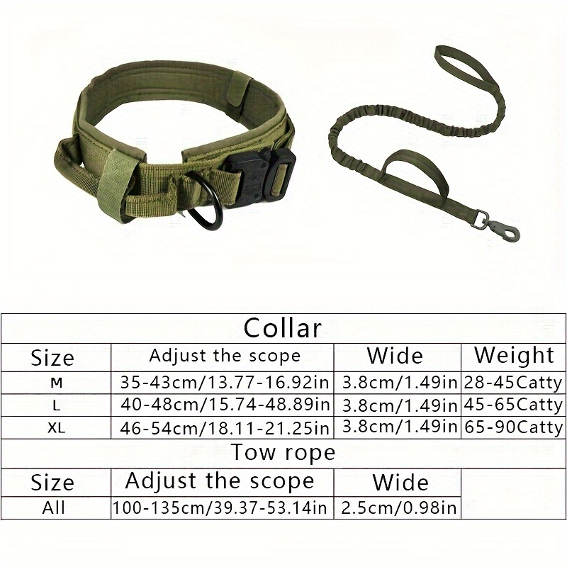 Military 2024 dog collars