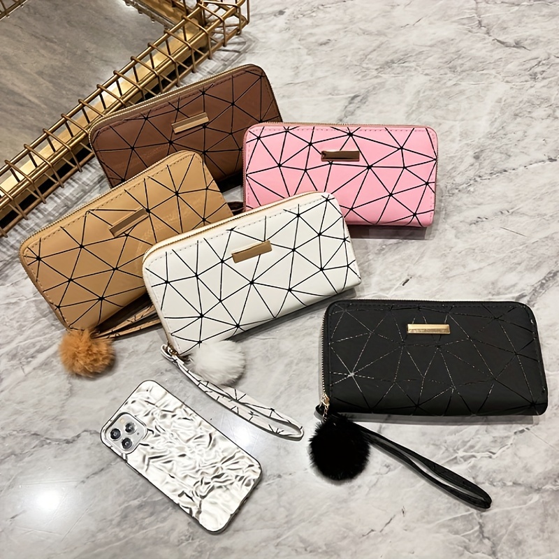 Foldable Credit Card Holder Polka Dot Print Long Wallet Purse Pu Leather Id  Card Storage Bag, Don't Miss These Great Deals